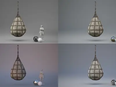Net carry bag  3D model