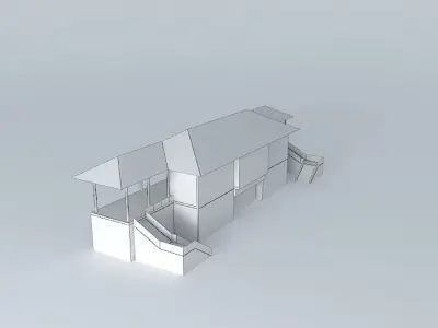Westbury Train Station Free 3D model
