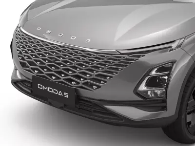 2026 Chery Omoda 5 with Interior Right Hand Drive 3D model