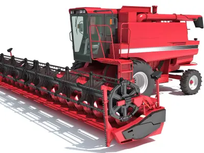 Harvester 3D Models 3D model purchase