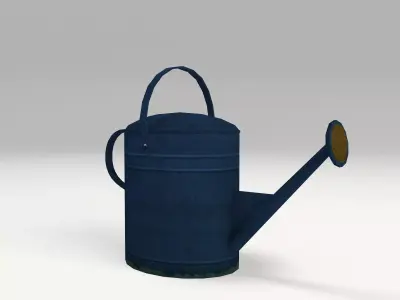 Watering Can Low Poly Low-poly 3D model