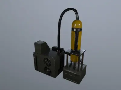 Sci-Fi Asset Low-poly 3D model purchase