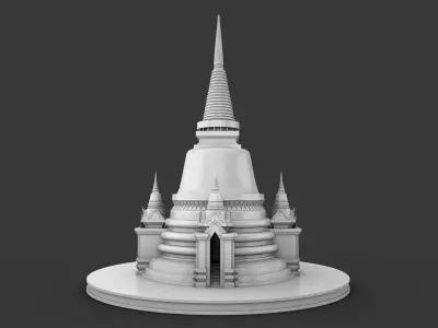 Pagoda Temple 3D model