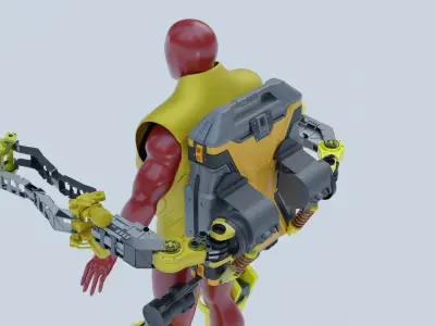 Mechanical Exo Suit Free 3D model