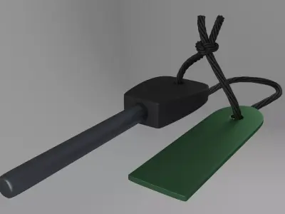 Fire Starter Flint 3D model