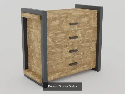 Rustica Home Series 3D Model Pack