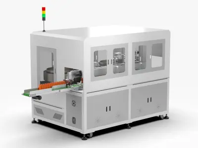 Automatic Perfume Bottle Cap Assembly Machine 3D model