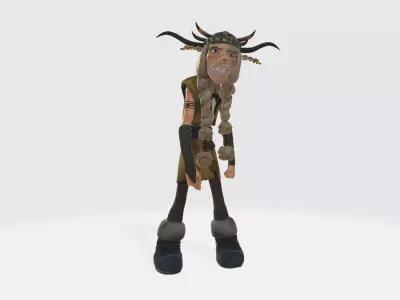 How to Train Your Dragon Hot Head Pose 01 3D print model