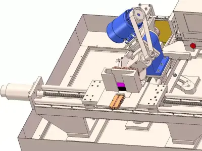 Blade Cutter Grinding Machine Blade Sharpening Tool 3D model