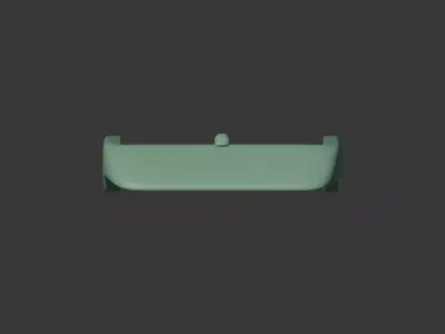 Wrist Watch Buckle 3D model