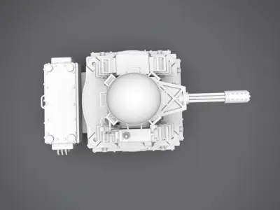 Phalanx CIWS Scale model 3D print model