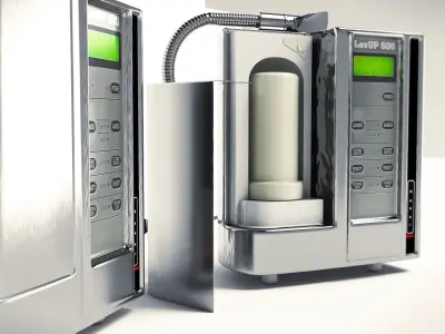 Water cleaning -Premium Ionizer kangen filter-- SD501 Platinum  3D model