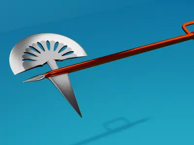ax weapon Free low-poly 3D model