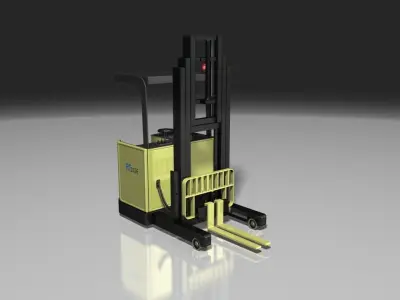 Reach Truck 3D model