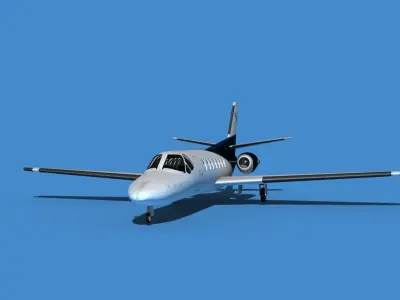 Cessna Citation V 560 Encore V04 3D model