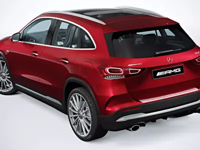 2021 Mercedes-Benz GLA35 AMG 3D model