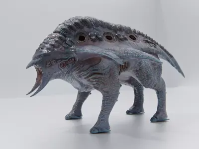 Behemoth Alien Creature Free 3D model