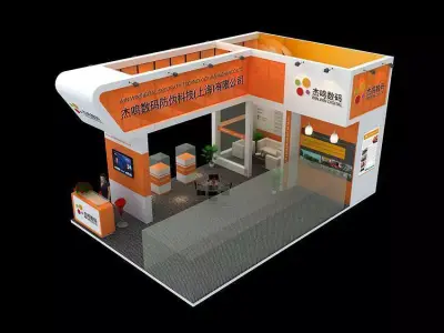 Exhibition - Area - 6X9-3DMAX2009-034 3D model