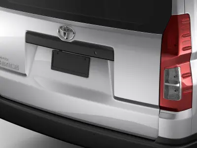 Toyota Hiace Van SLWB 2020 3D model