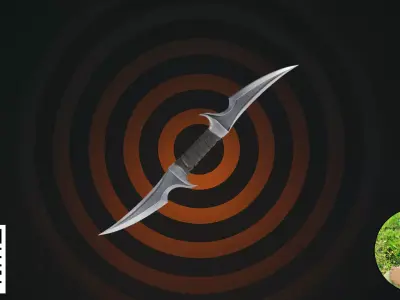 Dark Fantasy Blade Collection 3D model