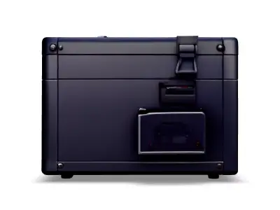 SciFi Utility Case with Power Outlet Low-poly 3D model