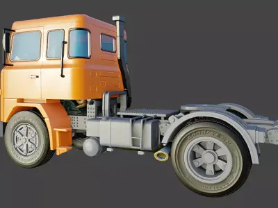 SCANIA LK 141 3D print model