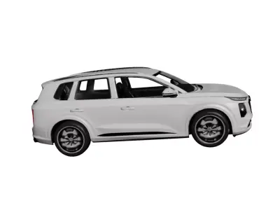Audi Q7 2026 3D Model Premium Full-Size Luxury SUV 3D model