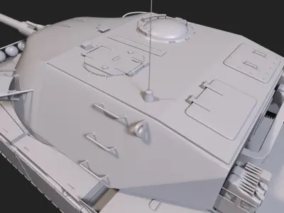 T95 FV4201 CHIEFTAIN  3D model