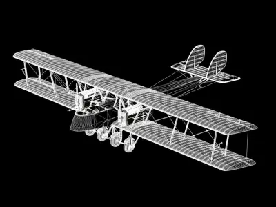 Martin MB-1 Bomber 3D model