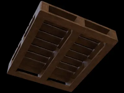 Pallet Low-poly 3D model purchase