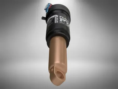 Fox Float Bike Suspension 3D model