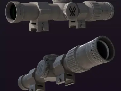 Vortex Razor HD III Free low-poly 3D model