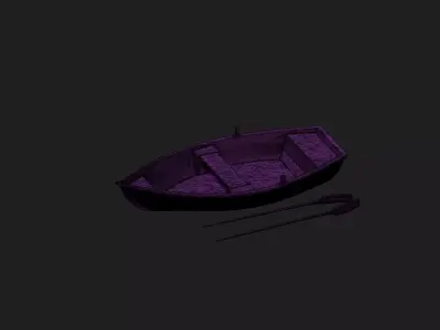 boat model 3D print model