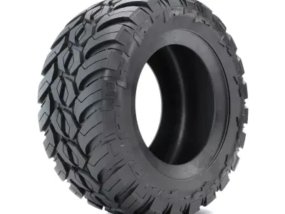 AMP MT 40x15 Off Road Tire  3D model