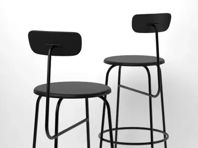 Afteroom Barstool 3D model
