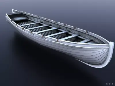 9m CUTTER Low-poly 3D model