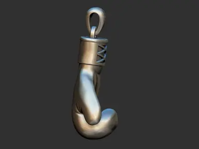 Boxing Glove pendant 3D print model purchase