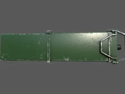 radio military Low-poly 3D model buy