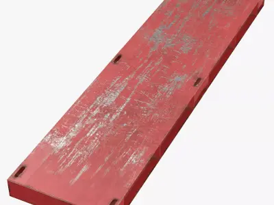 Steel Crane Mats 03 3D model