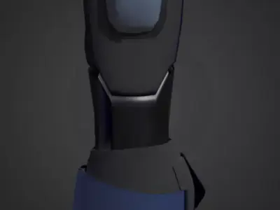 SPACE WARRIOR MOD GLOVE 3D model