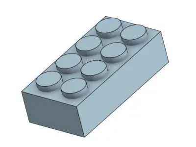 Toy Brick 3D model