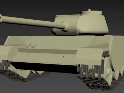T-44 122 3D model