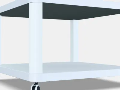 TINGBY Side table on castors 3D model