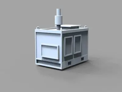Generator portable toilet 3D print model
