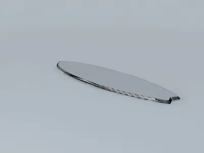 O'Shea Guppy Fish 5'10" Surfboard (Composite) Free 3D model