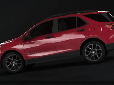 Chevrolet Equinox 2022 Low-poly 3D model