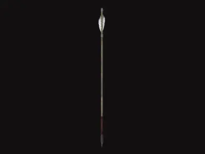 Medieval Arrow Low-poly 3D model purchase