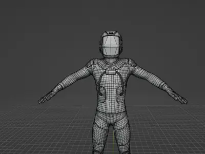 Enviromental suit Free 3D model