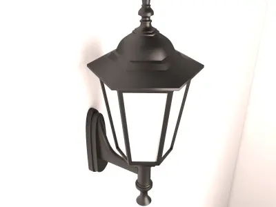 lamp 3d model outdoor 3D model
