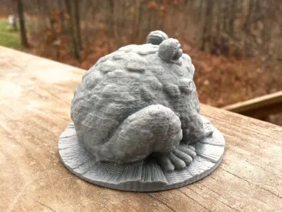 Garden Toad Free 3D print model